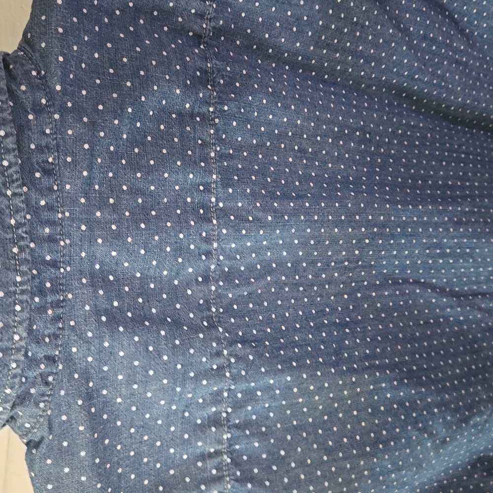 American Eagle Outfitters  Blue Short Sleeve Shirt - Picture 8 of 9